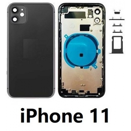Chasis De Pantalla / Tapa Con Marco Para iPhone 11 (NEGRO)