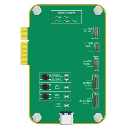 JC PRO1000S True Tone para IPhone 12 13 series ,para pantalla recuperación de Color, reparación de datos, lectura y escritura