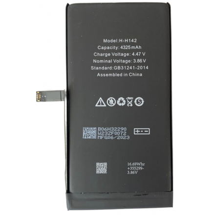 Bateria Para Apple IPhone 14 plus 4325mAh (Chip Original) 3 Meses De Garantía