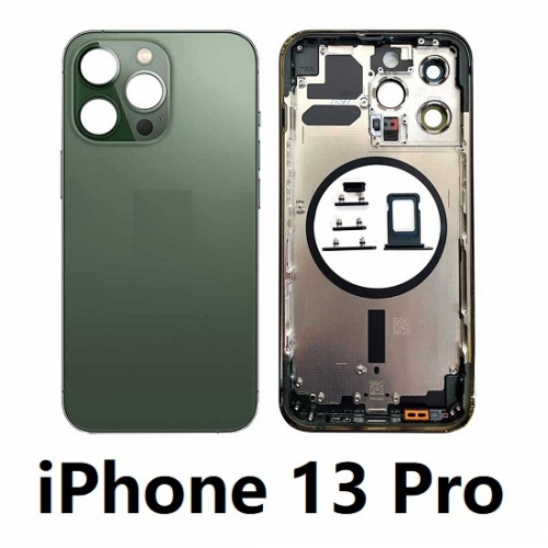 Chasis De Pantalla - Tapa Con Marco Para IPhone 13 Pro Blanco