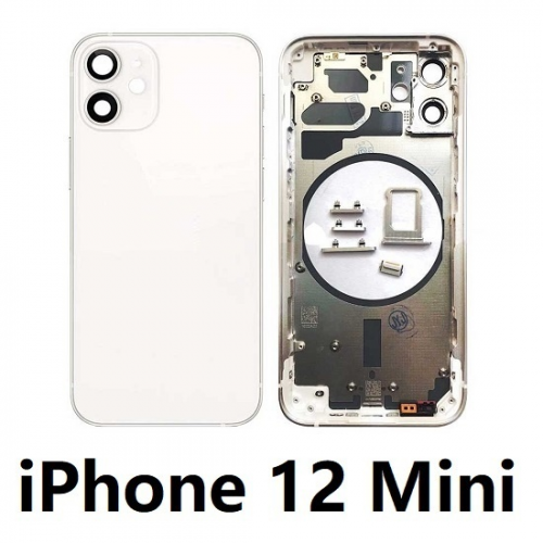 Chasis De Pantalla / Tapa Con Marco Para IPhone 12 Mini (NEGRO)