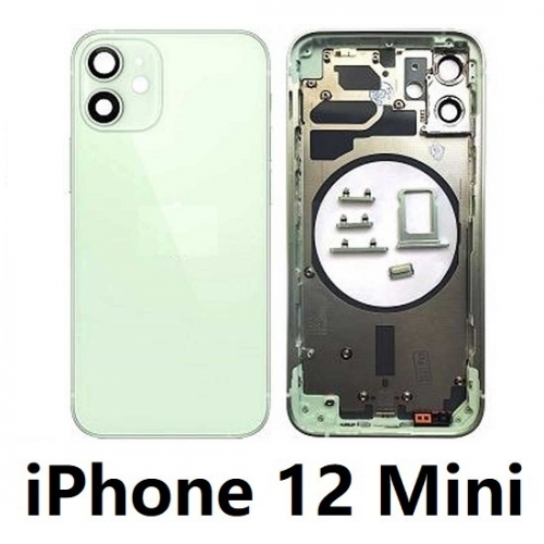 Chasis De Pantalla / Tapa Con Marco Para IPhone 12 Mini (NEGRO)