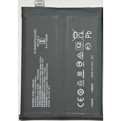 Batería original BLP891 para Oppo Find X5 (PFFM10 CPH2307) De 4800mAh – De Desmontaje