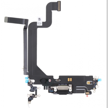 Flex De Conector De Carga Ligtning Y Micrófono Original Desmontaje para Iphone 14 Pro Max