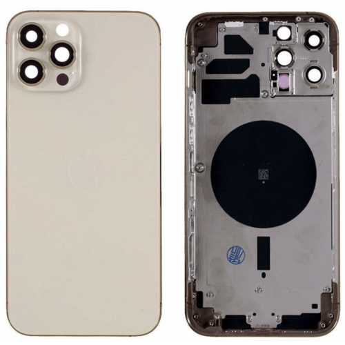 Chasis De Pantalla - Tapa Con Marco Para IPhone 12 Pro Max color negro, azul, blanco y oro