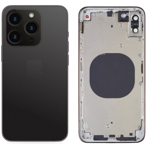 Chasis De Pantalla / Tapa Con Marco Con Lente De Camara Para IPhone 14 Pro Max