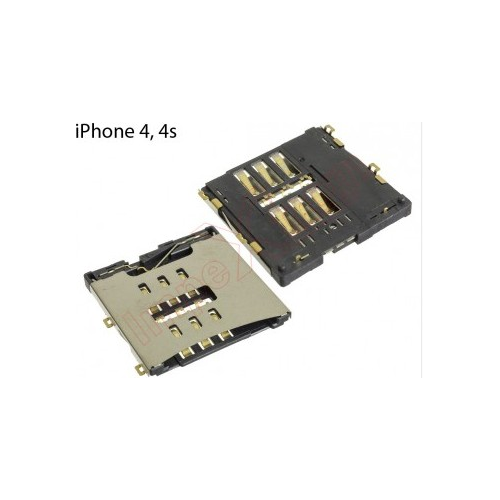 Conector con lector de tarjetas sim para Apple iPhone 4 / 4s