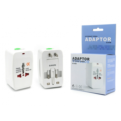 Adaptador Enchufe Cargadortraver universal todo en uno