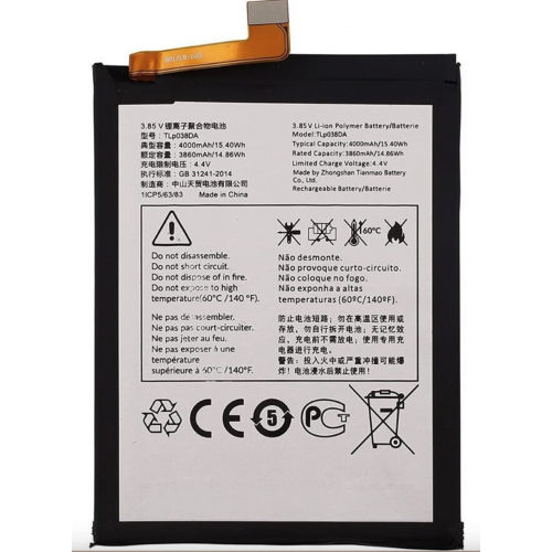 n118 bateria litio TLP038DA / TLP038D1 / TLP038D7 para Alcatel 1 SE 5030D / Alcatel 1S (2020) 5028D / Alcatel 6025