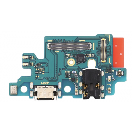 Placa Carga Tipo C / Jack Audio / Microfono Para Samsung Galaxy A40 / A405