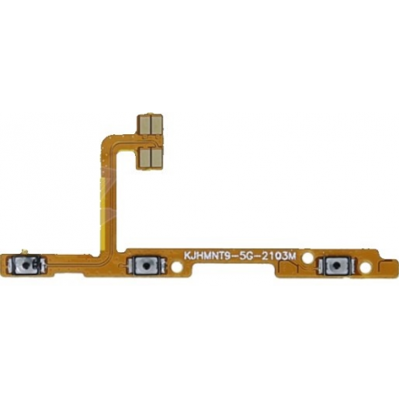 N80 Flex Boton Power Encedido y Volumen Para Xiaomi Redmi Note 9T