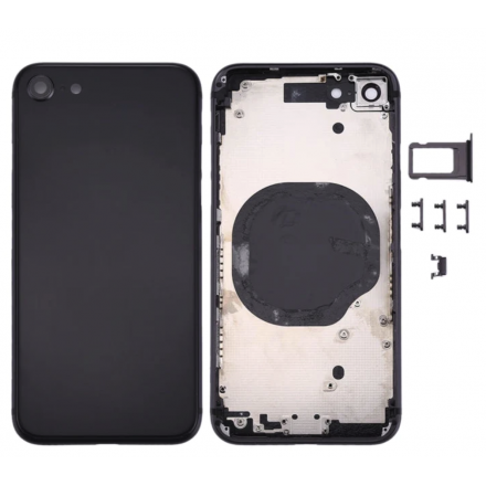 Chasis De Pantalla / Marco Medio / Carcasa Central Con Tapa Trasera / Antena NFC Y FleX Power Volumen Para IPhone 8G / iPh 8G