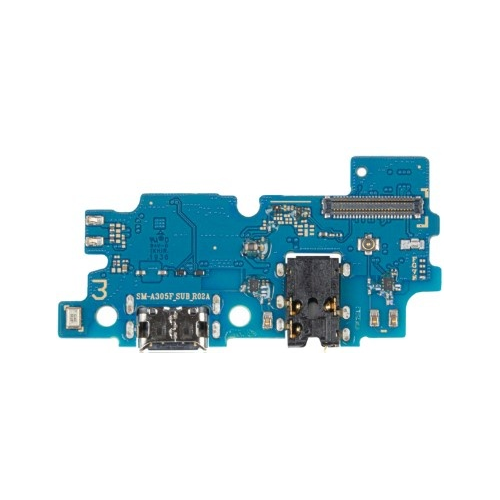 Placa Carga Tipo C / Jack Audio Para Samsung Galaxy A30 / A305