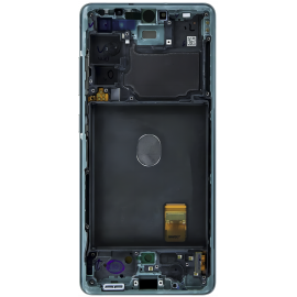 N112 Pantalla Completa ORIGINAL Con Marco Para Samsung Galaxy S20 FE 5G/G781 / S20 FE 4G/G780(VERDE)