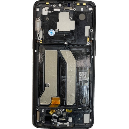 Pantalla original Completa amoled Y Táctil con marco para ONEPLUS 6T / 1+6T A6010 A6013  (DE DESMONTAJE)