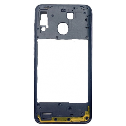 Carcasa del teléfono, Marco medio, cubierta del chasis central para Samsung A20 A205