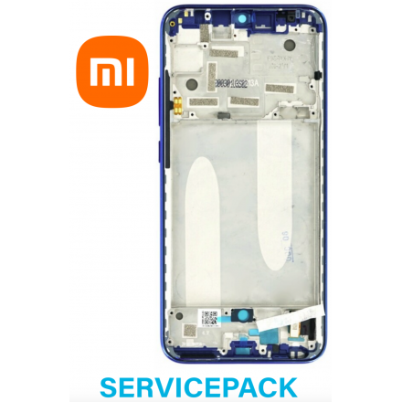 N90 Pantalla completa Original Super Amoled con marco negro Xiaomi Mi A3 *AZUL*