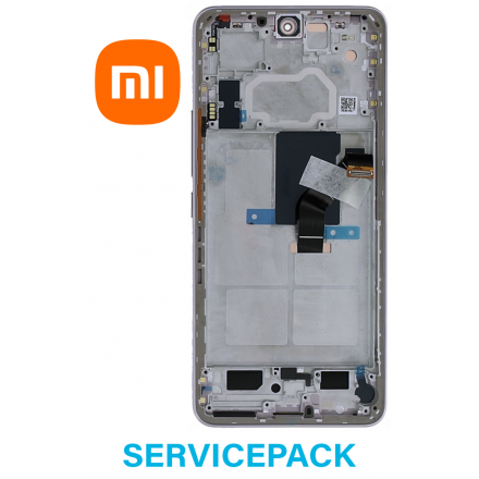 N20 Pantalla Completa Original Con Marco Para Xiaomi Mi 12 Lite 5G (violeta)