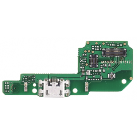 N46 placa auxiliar de conector de carga y microfono para xiaomi redmi 6 / redmi6