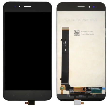 N43 Pantalla Completa Para Redmi MI5X / MI 5X / MI A1 / MIA1 (NEGRO)