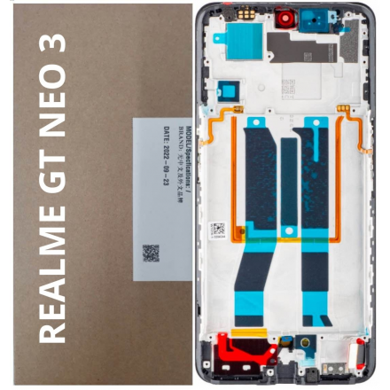 Pantalla Completa amoled Y Táctil con marco original para Realme GT neo 3 RMX3562