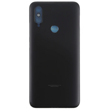 Tapa Trasera Para REDMI 6X ( NEGRO / ORO )