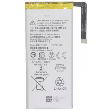 N459 Bateria Litio Para Google Pixel 5 / GTB1F
