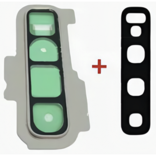 Lente De Camara Con Marco Para Samsung Galaxy S10 / S10 Plus