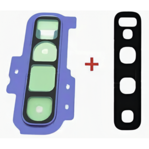Lente De Camara Con Marco Para Samsung Galaxy S10 / S10 Plus