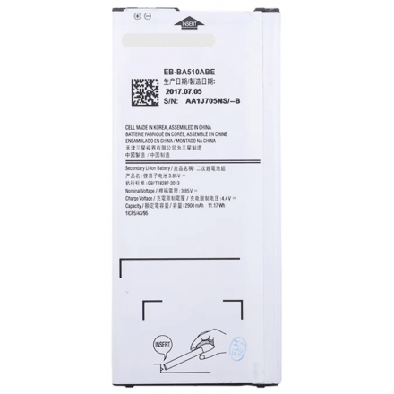 Batería EB-BA510ABE para Samsung Galaxy A5 2016 / A510 de 2900mAh SIN LOGO