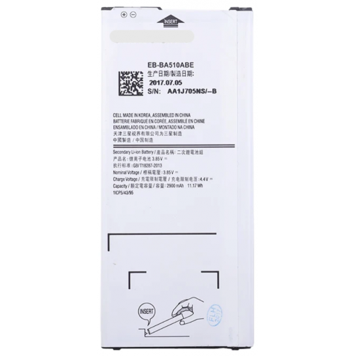 Batería EB-BA510ABE para Samsung Galaxy A5 2016 / A510 de 2900mAh SIN LOGO