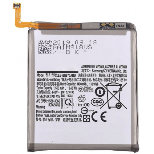 N374 Bateria EB-BN970ABU para Samsung Galaxy Note 10 / N970F