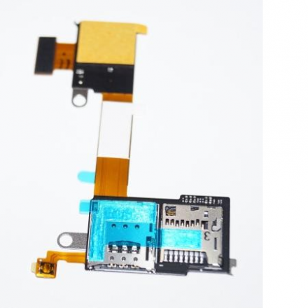 Flex Lector SIM+SD Para SONY M2 AQUA / M2 / D2403 / D2406