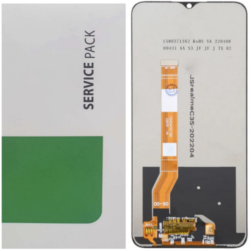 Pantalla Completa Original LCD Y Táctil Sin Marco para Oppo A57S CPH2385 - Oppo A58 5G - Oppo A78 5G Service Pack