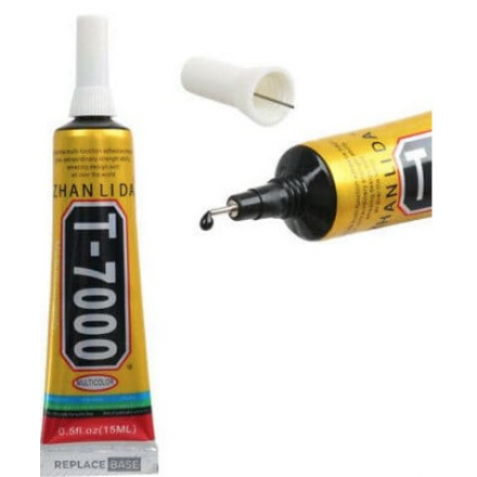 Pegamento ZHANGLIDA T-7000 / T7000 15ml / COLOR NEGRO