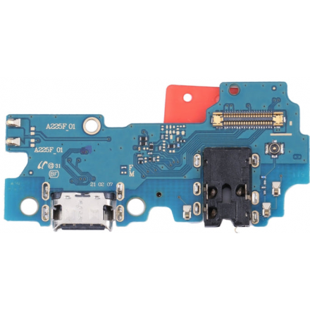 Placa De Carga Tipo Y Jack Audio Para Samsung Galaxy A22...