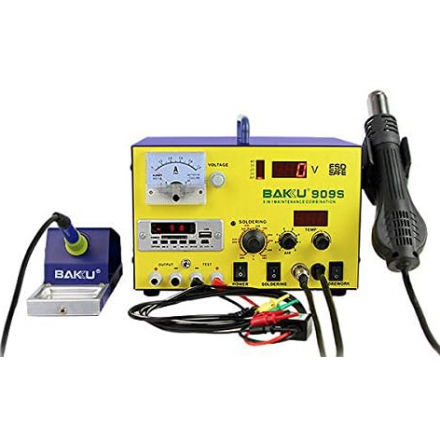 Estacion De Reparacion Con Soldador Y Pistola Soplador...