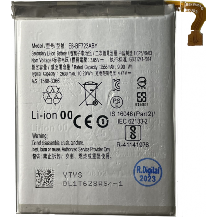 n464 Bateria litio para EB-BF723ABY Samsung Galaxy Z Flip...