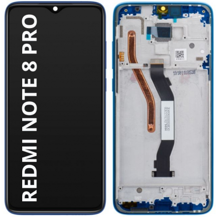 Pantalla Completa Con Marco Para Xiaomi Redmi Note 8 Pro...