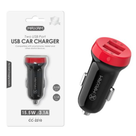 CC-2210 / CC-2213 Cargador de coche de doble puerto de 3.1A