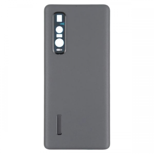 Tapa trasera Para Oppo Find X2 Pro CPH2025 Original con Marco Y Lente de cámara - Desmontaje Negro