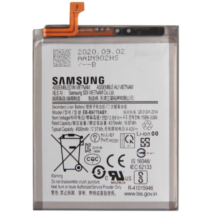 Bateria Litio Original Con Pegatina Para Samsung Note 10...