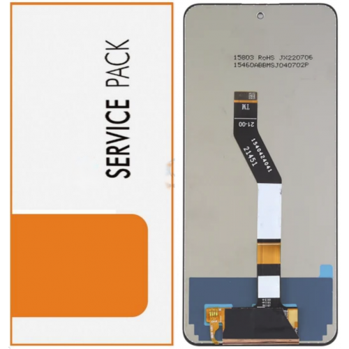 Pantalla Original SERVICEPACK Sin Marco Para Xiaomi Redmi note 11S 5G - Redmi note 11T 5G - NEGRO