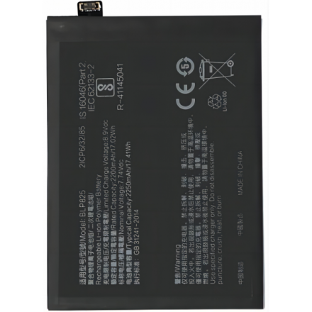 N453 Bateria Litio BLP825 Para Oppo Reno 5 Pro - Reno 6...