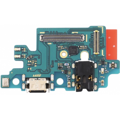 Flex Conector de Placa Carga Tipo C Con Micrófono Placa Auxiliar Samsung Galaxy A40 A405 ORIGINAL