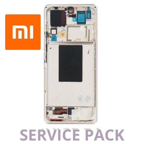 Pantalla ORIGINAL Completa amoled Y Táctil con marco para Xiaomi 12 Pro - Mi 12 Pro - ORO DORADO