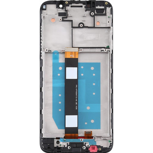 Pantalla Con Marco Para Motorola Moto E6 Play - NEGRO