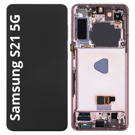 Pantalla Completa Para Samsung Galaxy S21 5G / G991F -...