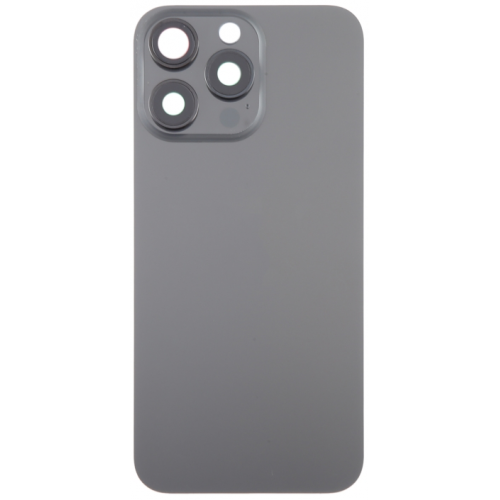Tapa Trasera Con Lente Y Soportes Metálicos Para Iphone 15 Pro Max
