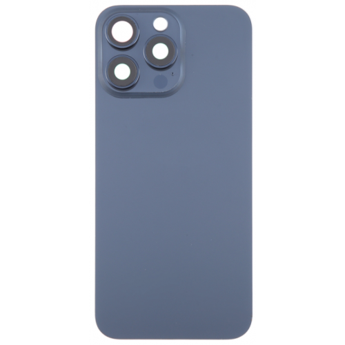 Tapa Trasera Con Lente Y Soportes Metálicos Para IPHONE 15 PRO